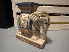 Indischer Elefant aus Keramik 16cm