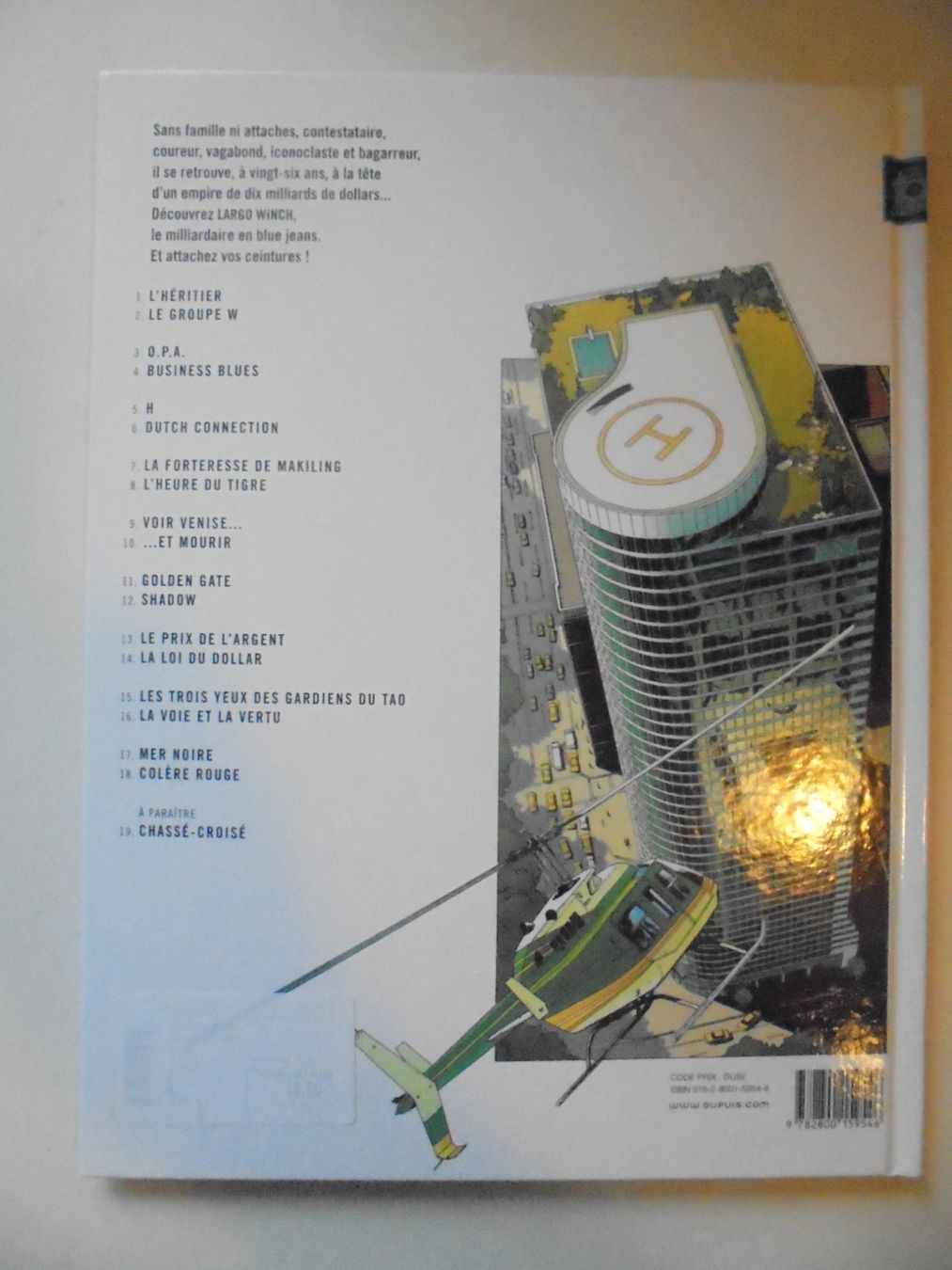Fumetti: Largo Winch 10)...et mourir /TTBE – Usato da Crissier venduto da Promopost 1