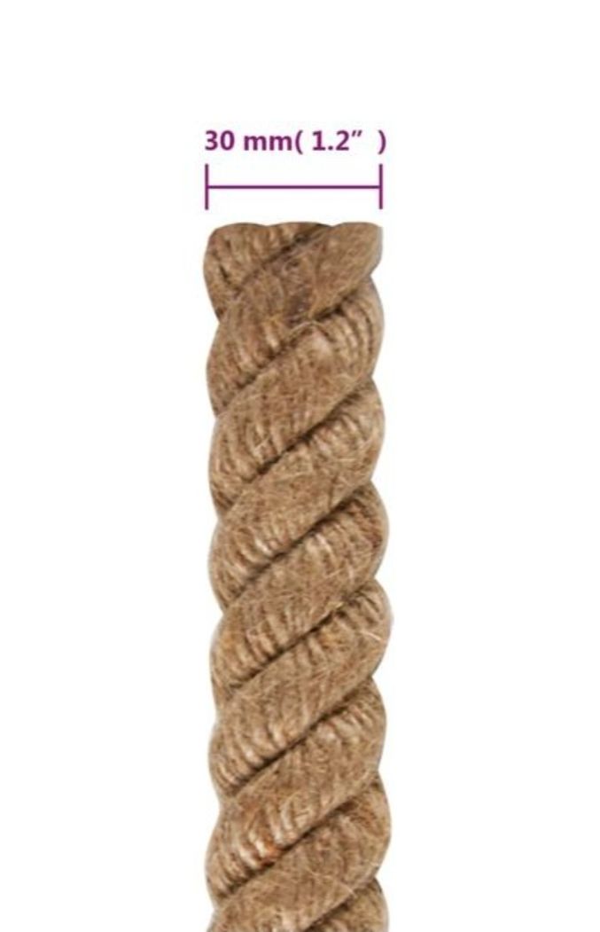 Cordes: Juteseil 25 m Länge 30 mm Stärke – Neuf avec emballage d'origine à Wengi b. Büren par NeReida88 2