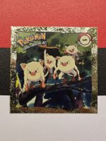 Menki G09 – Pokémon Artbox Series 1 Gold Foil Sticker ✨️