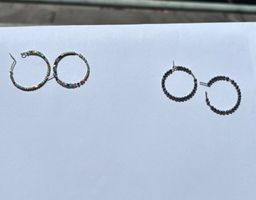 🧡Schicke Creolen - Set - Bunt und Schwarz