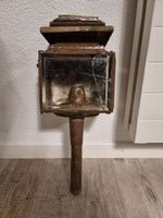 Antike  Einheitslampe Kutschenlaterne
