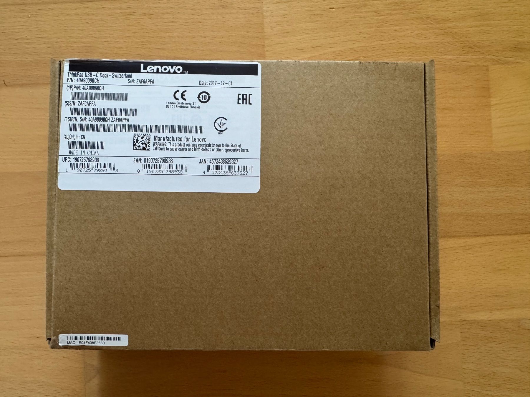 Lenovo Docking station: Lenovo ThinkPad USB-C Dock 40A9 inkl. Netzteil & Kabel – Usato da Dielsdorf venduto da Dnaloria 4