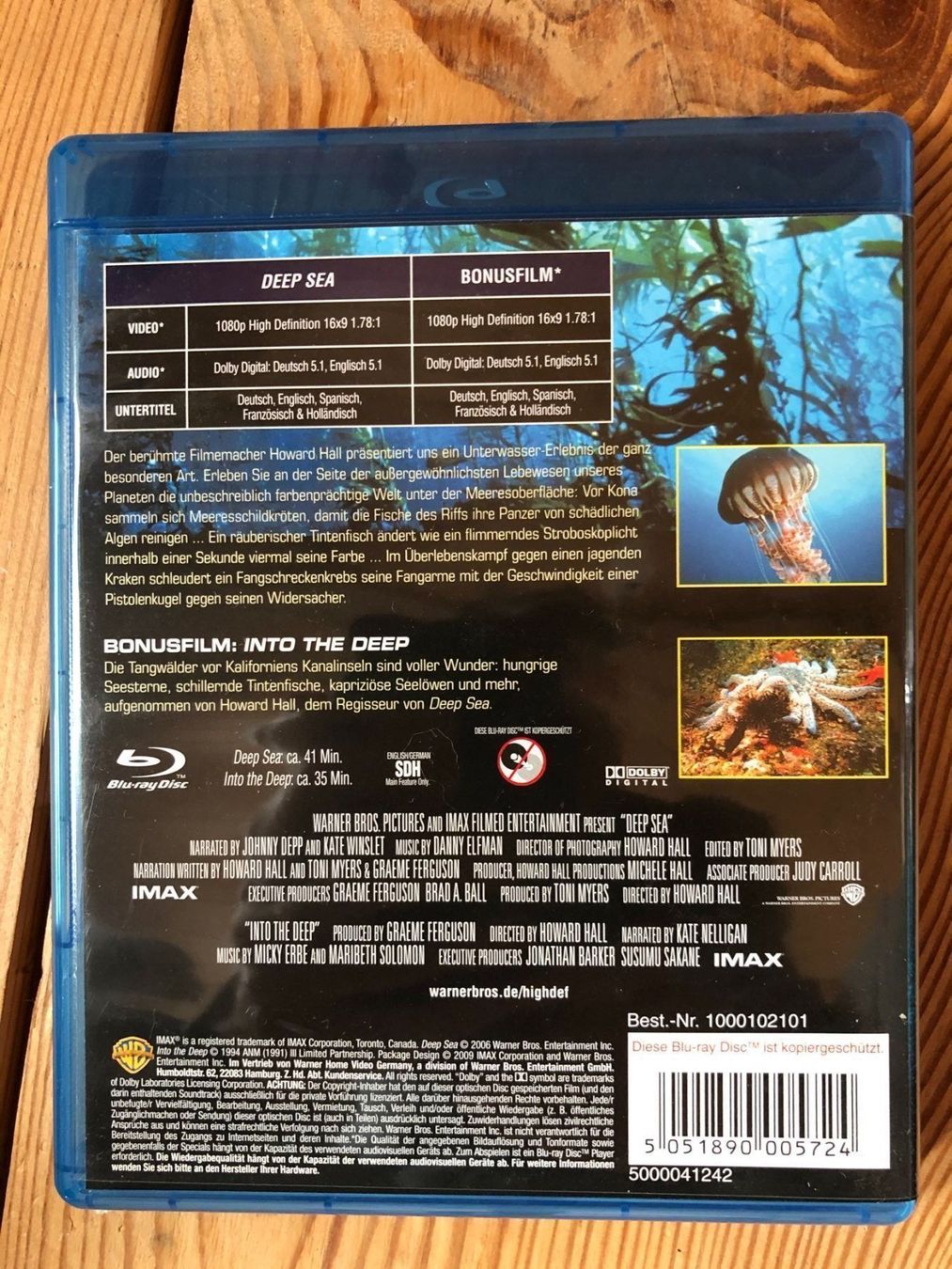 Tutti i DVDs: Blu-Ray IMAX Deep Sea – Usato da Gasel venduto da Alter_Ego 1