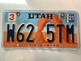🇺🇸 U.S. Autoschild, Utah W62 5TM - ORIGINAL