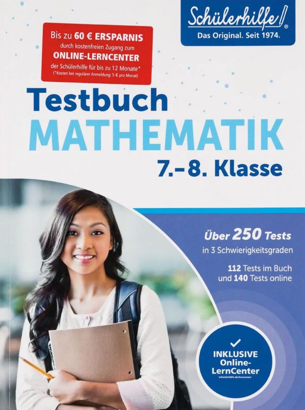 Libri: Schülerhilfe Testbuch MATHEMATIK 7.- 8. Klasse – Nuovo e nell'imballaggio originale da Wagenhausen venduto da M.Sieg