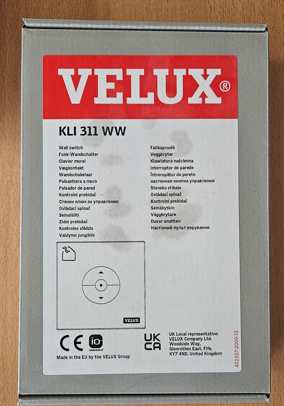 Interruttori: Velux KLI 311 WW - Dachfenster-Taster – Usato da Wilchingen venduto da Canuck86