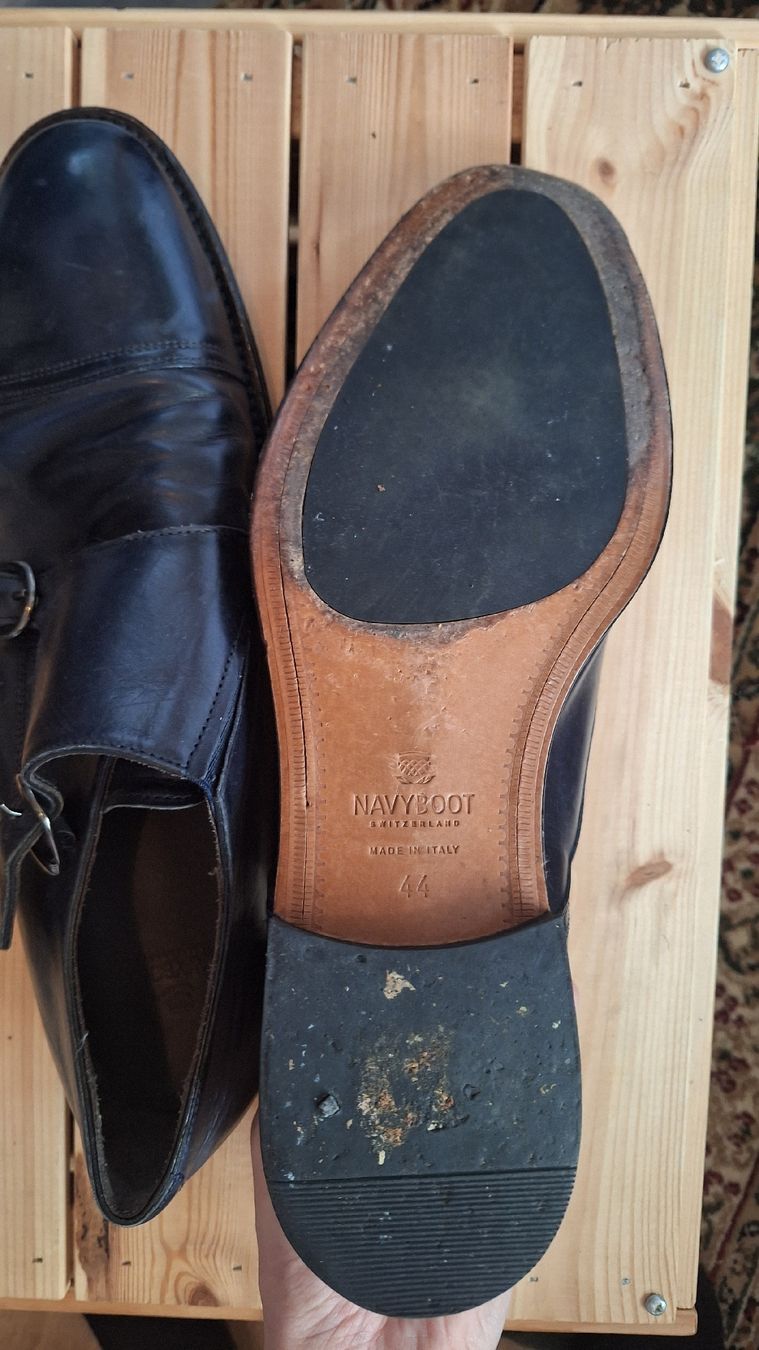 Navyboot Herrenschuhe: Herren Schnürhalbschuhe/Anzugsschuhe Leder NAVYBOOT – Gebraucht aus Winterthur von _lxeah 4