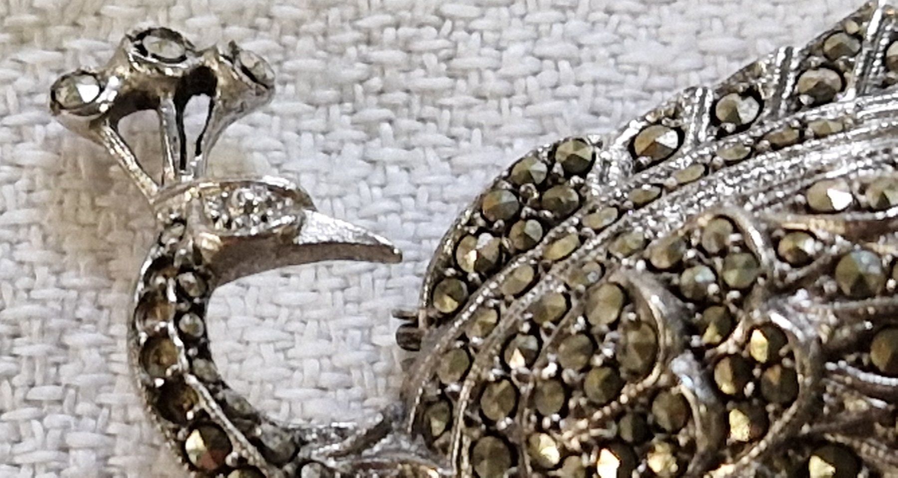Spille & Fermagli: SILBER BROSCHE PFAU – Usato da Bilten venduto da Mic2022 2