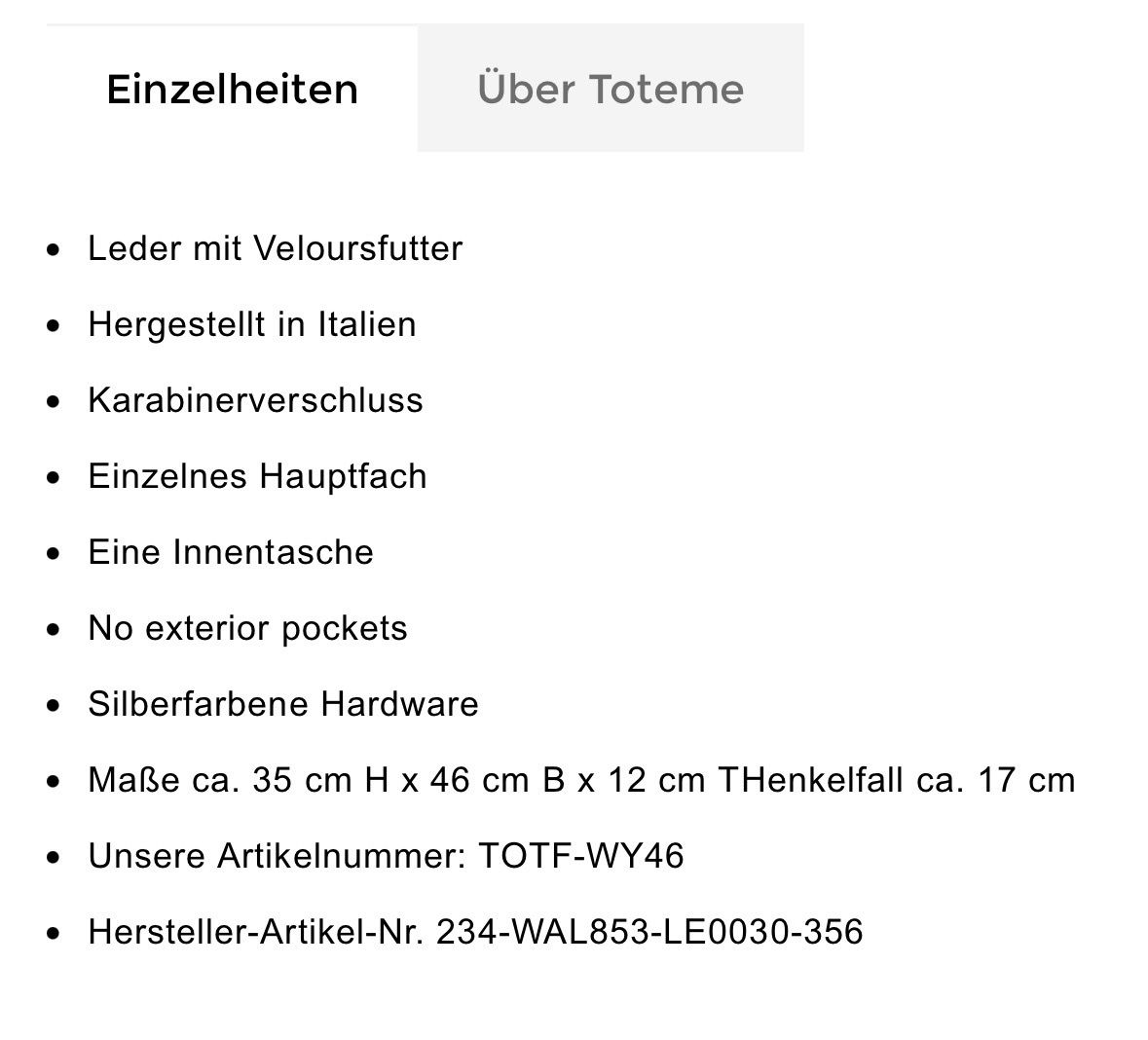 Totême Taschen für Damen: Toteme handbag - New – Neu und originalverpackt aus Cully von Maar_K 5