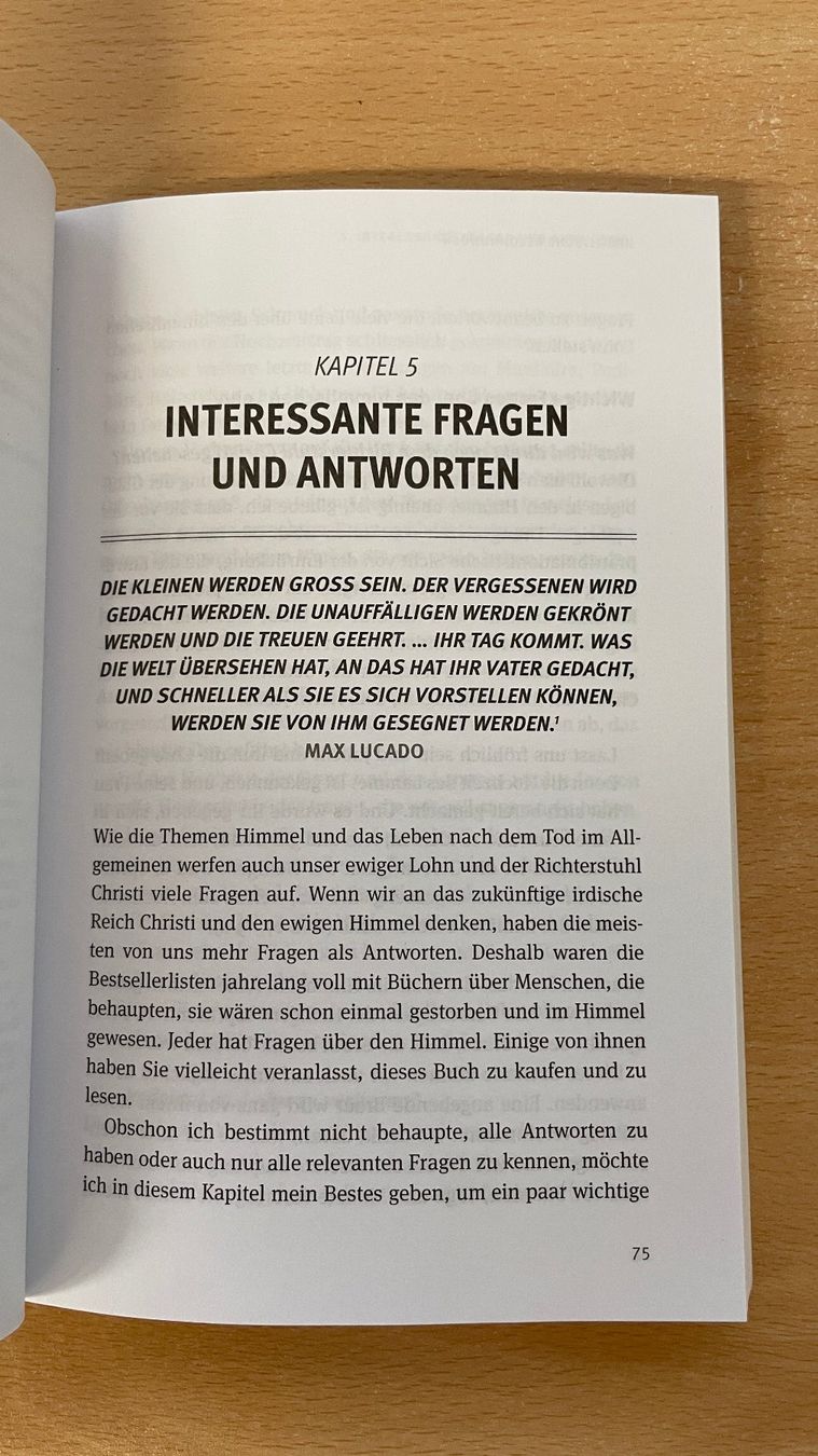 Libri: Mark Hitchcock: Himmlische Belohnungen – Nuovo (secondo la descrizione) da Glattfelden venduto da cybermaxx 5