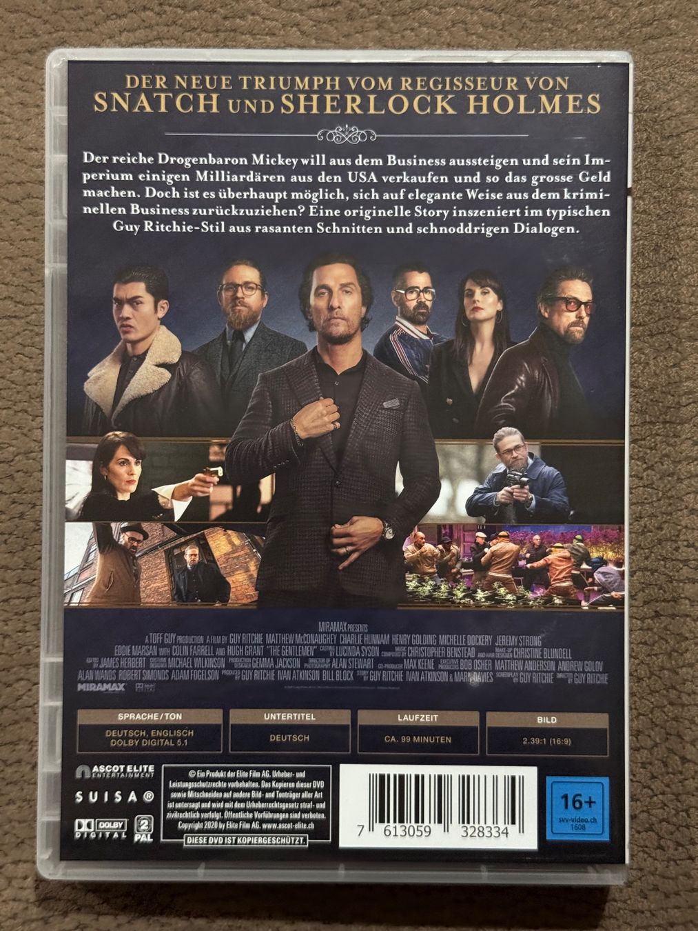 Alle DVDs: The Gentleman – Gebraucht aus Dietikon von MuNathy 1