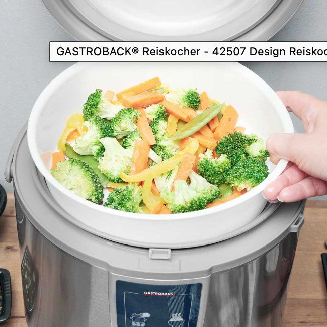 Gastroback Elettrodomestici da cucina: Design-Reiskocher - Gastroback - neuwertig – Nuovo (secondo la descrizione) da Dübendorf venduto da san_tt6m 8