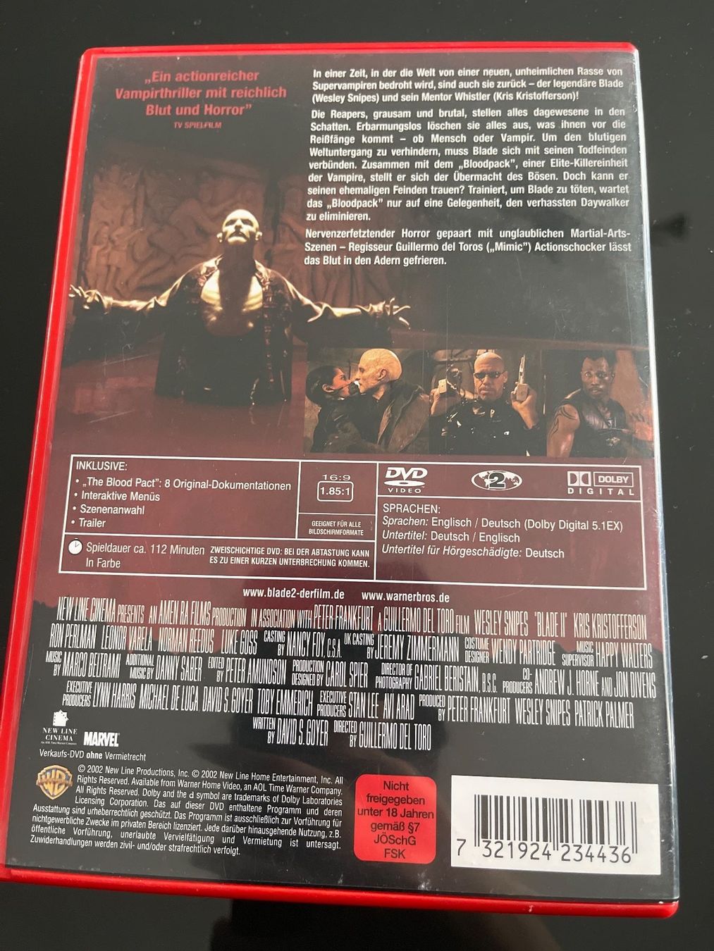 Alle DVDs: DVD // Blade 2 – Gebraucht aus Schönenwerd von d.chiara 1