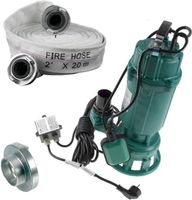Tauchpumpe + 20m Schlauch + Storz C