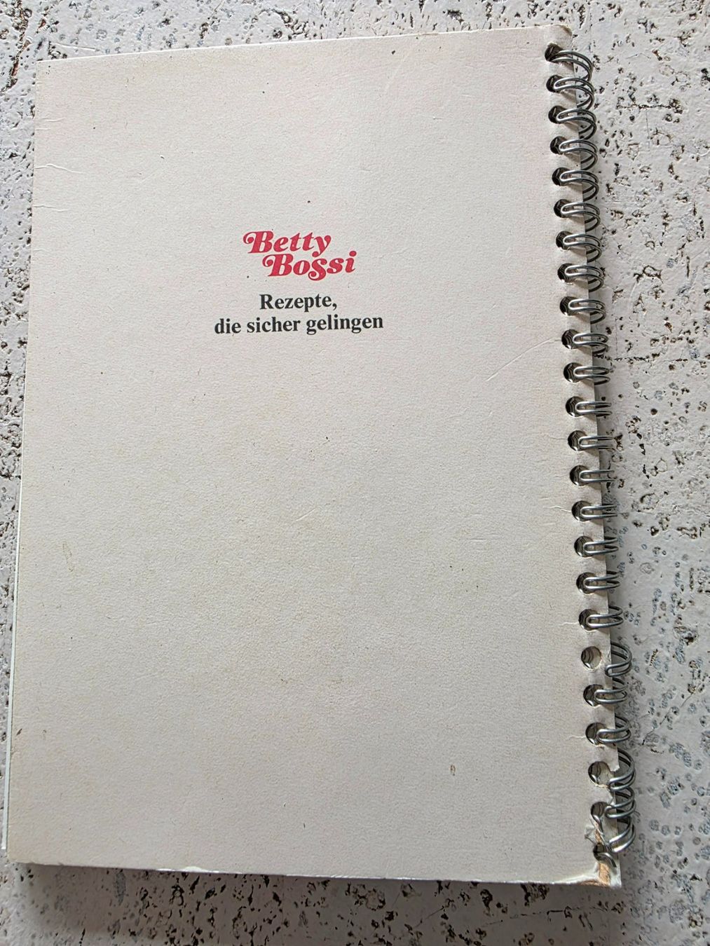 Libri: Betty Bossi – Usato da Bünzen venduto da Floh99 1