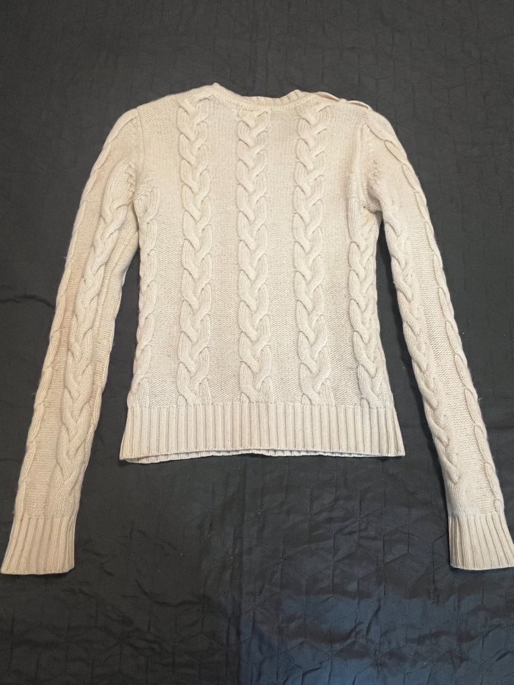 Burberry Maglioni & Felpe: Thomas Burberry Strickpullover cremefarben XS Zopfm – Usato da Zürich venduto da Firstprincess 8
