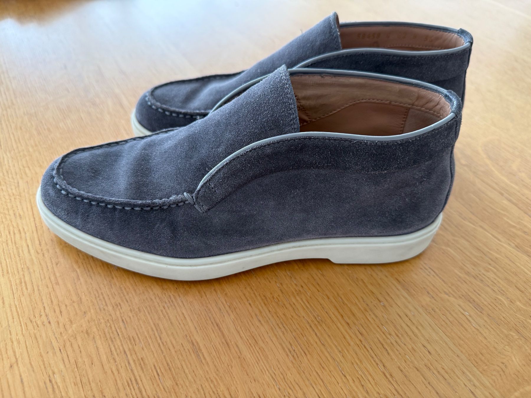 Santoni Scarpe da donna: Santoni Loafers in grau Grösse 36 – Usato da Wermatswil venduto da Pmoerikofer 2