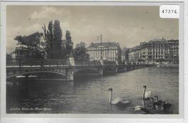 Geneve - Pont du Mont-Blanc