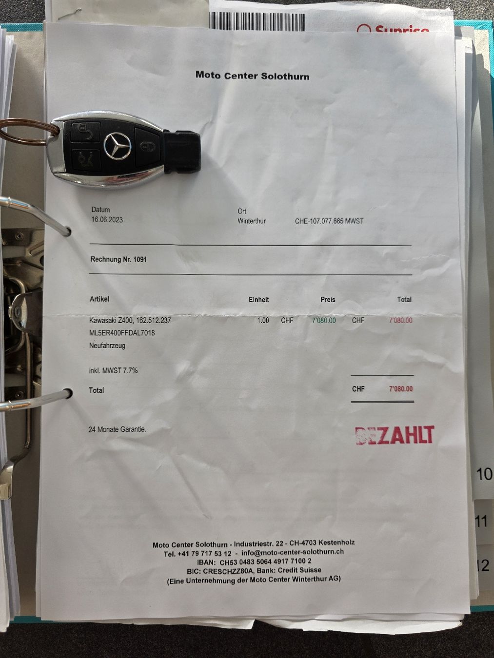 Sonstige: Kawasaki Z400 – Gebraucht aus Oberbuchsiten von imsaracolangelo 6