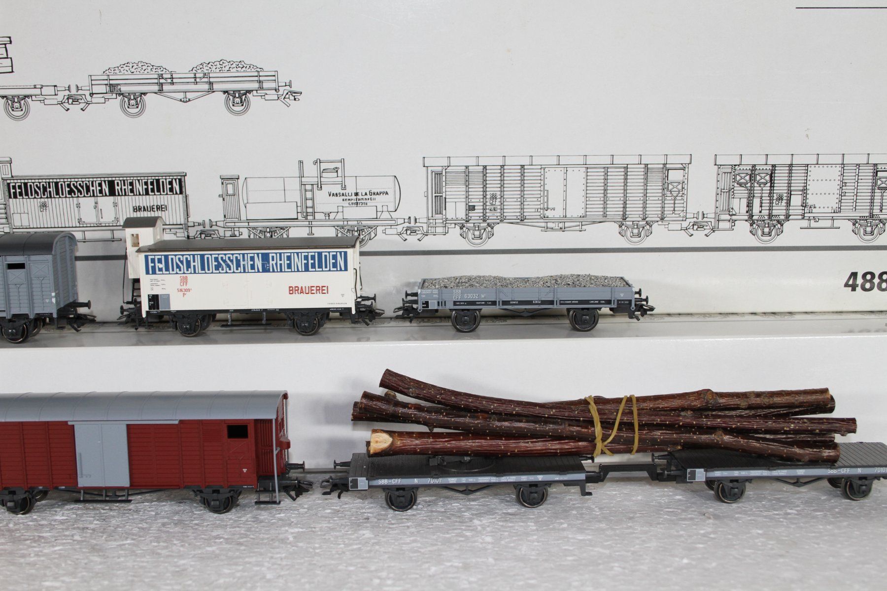Märklin Modelleisenbahnen: Märklin 48803 SBB Historischer Güterzug – Gebraucht aus Triesen von cor_62ts 6