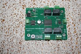 Modellbahnelektronik : Vierfach DCC Relais Schaltdecoder
