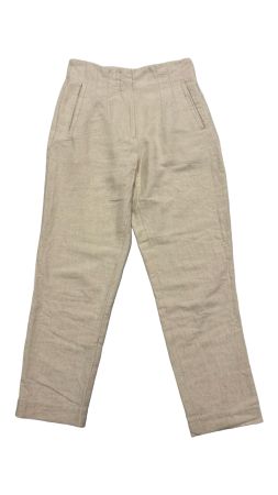 ZARA Leinenhose  high waist creme S Hose
