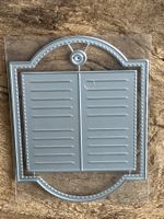Neues Stanzschablonen-Set Fenster mit aufklappbaren Läden