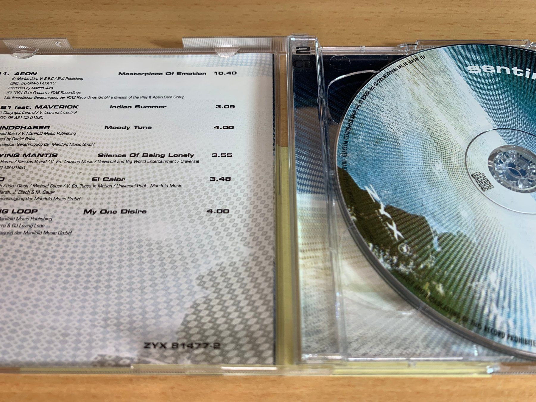 CD: Various – Sentimental Trance - 2 CD – Usato da Rikon im Tösstal venduto da Alpenmutz 2