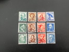 Pro Juventute No. 93-104  gest.  (5345)