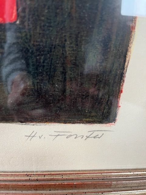Grafica & Litografie: Lithographie von Hans Forster – Usato da Appenzell venduto da han_zg2p 1