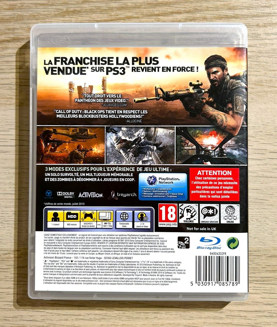 Sony Giochi: Call of Duty Black Ops PS3 – Usato da St. Gallen venduto da Alpine.Arcade 1
