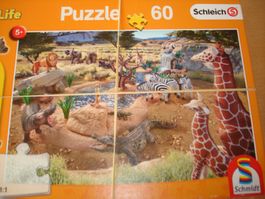 Schleich Kinder Puzzle 60-teilig