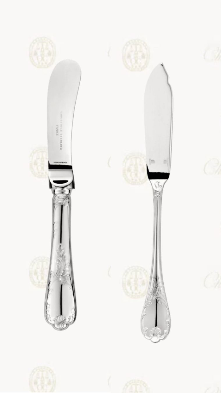 Christofle Set di posate: NEU Christofle Besteck Set Marly versilbert Luxus – Nuovo e nell'imballaggio originale da Lenzburg venduto da ann_bnc9 7