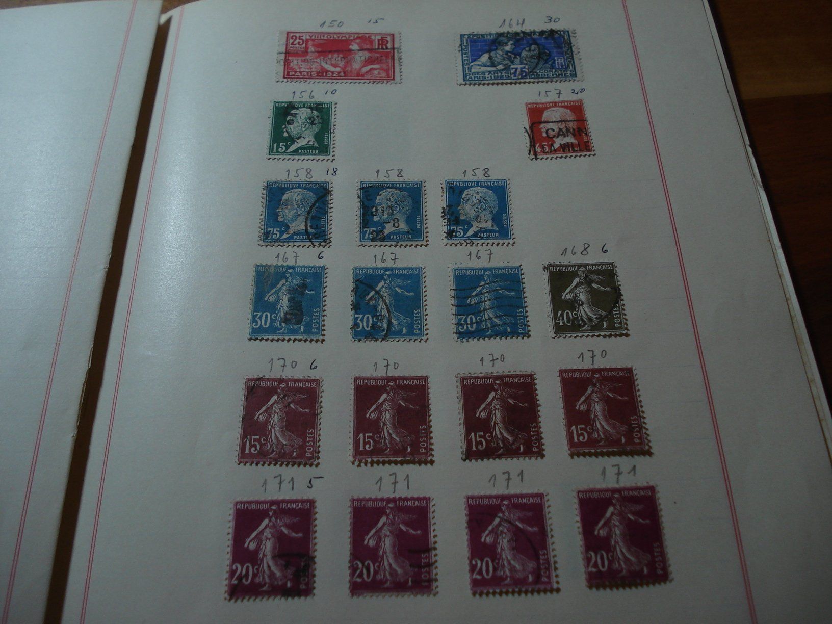 Tous les timbres: Lot alte Briefmarken Frankreich – D'occasion à Niederwil AG par morostahu 5