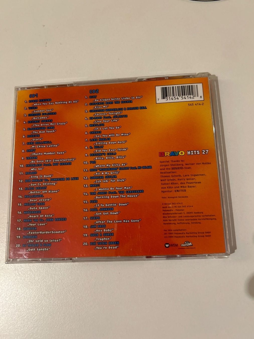 CDs: CD- Bravo Hits 27 – Gebraucht aus Guntershausen von Gloominati 1