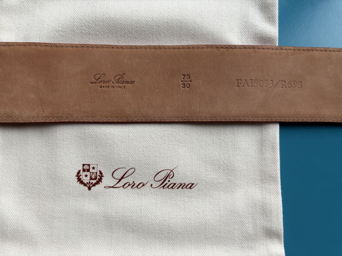 Loro Piana Cinture: Lori Piana croco leather belt 75cm – Usato da Zürich venduto da nat_k 7