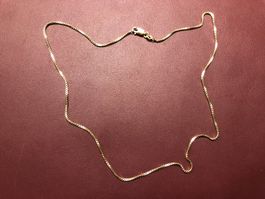 Elegante Damenkette Venezianer aus 18 Karat Gelbgold Au 750