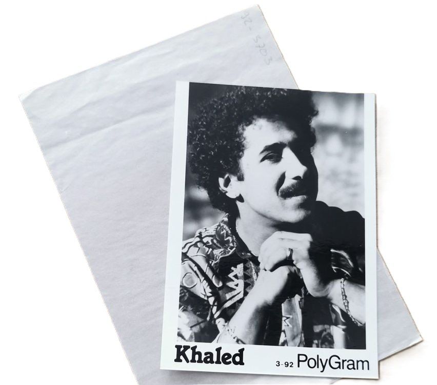 Poster & Bilder: KHALED  - Pressefoto von 1992 – Gebraucht aus Wilen b. Wollerau von morethanmusic