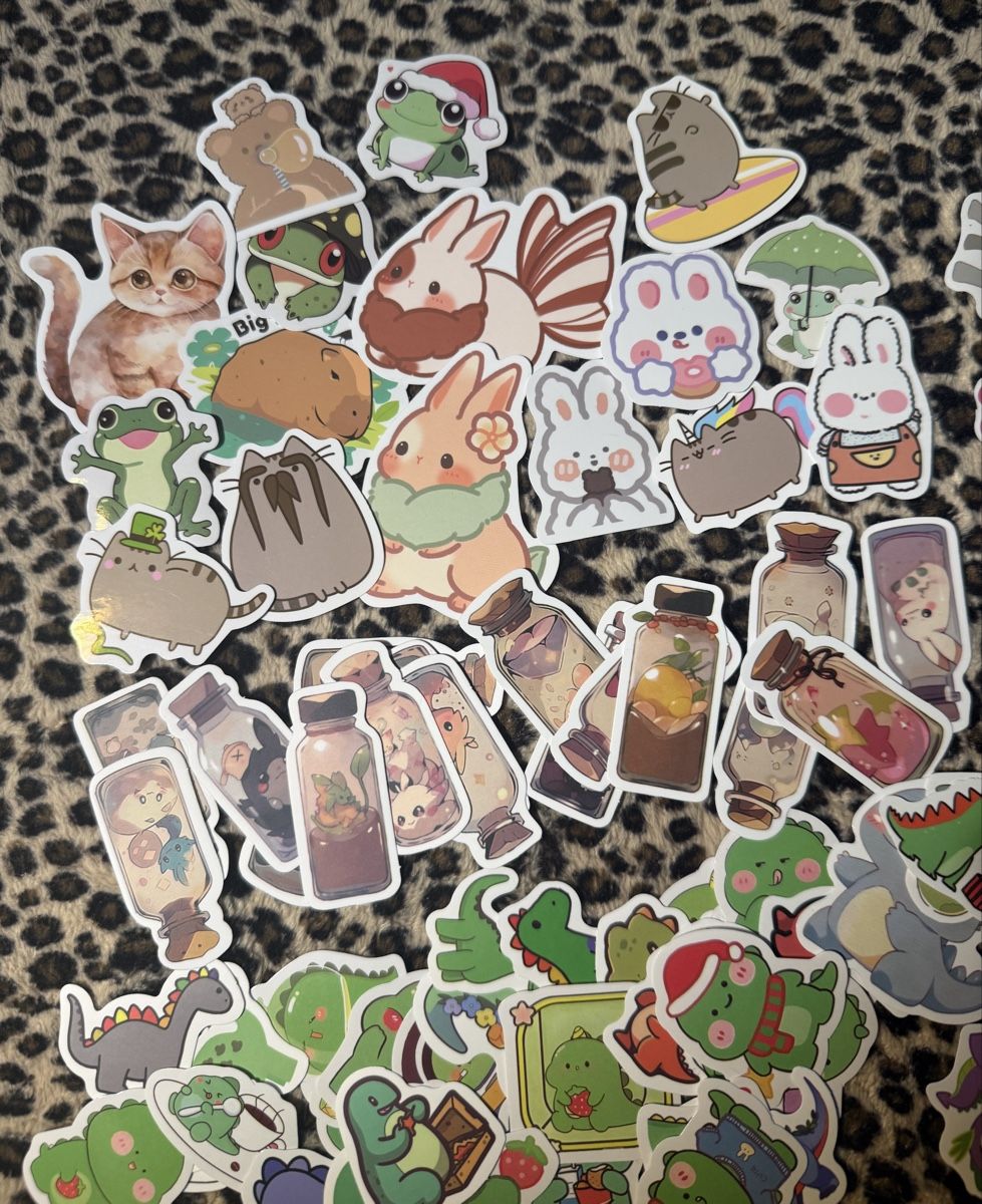 Aufkleber: Sticker Set Kinder Geburtstagsparty  – Neu (gemäss Beschreibung) aus Scheuren von Soulboy1 2
