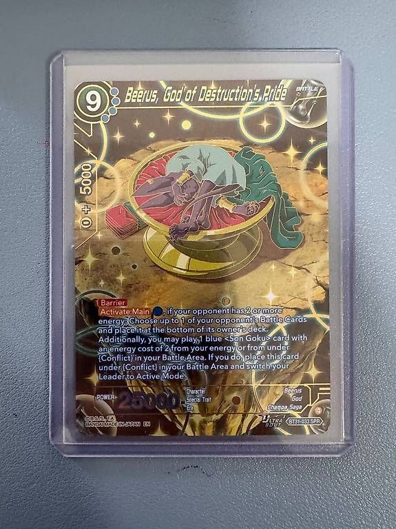 Bandai Cartes à collectionner: Dragon Ball Super - BT31-033 SPR – D'occasion à Emmenbrücke par lun_kss7