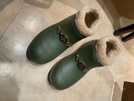 Gucci rubber ankle boots