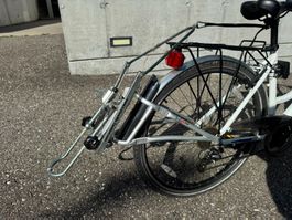 Fahradanhänger, Tandemkupplung Follow Me