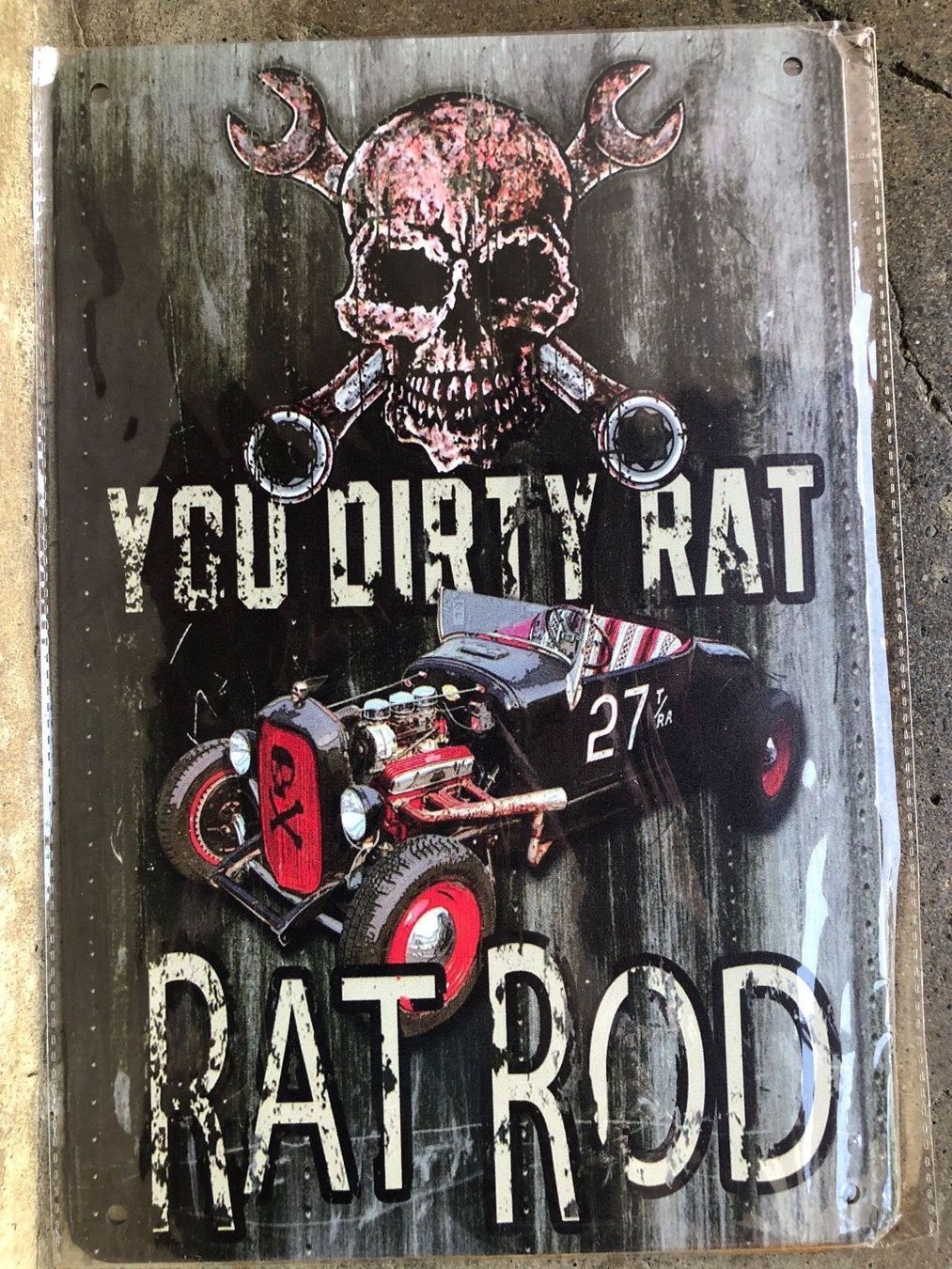 Schilder: Rat rod hot v8 classic – Neu (gemäss Beschreibung) aus Reinach AG von rares75