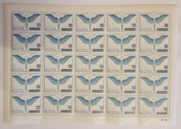 F22. Abart Fleck neben Flügel, IV. 38.  postfrisch