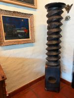 Weinnpress- Schraube 18./19. Jh. aus Frankreich massiv Holz
