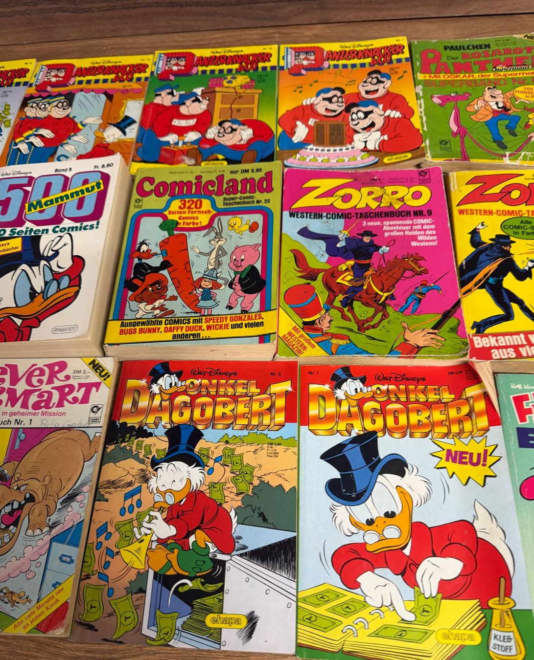 Comics: Comic-Sammlung: Lustige LTB's, Zorro, Clever & Smart – Gebraucht aus Nussbaumen AG von olitech5415 2