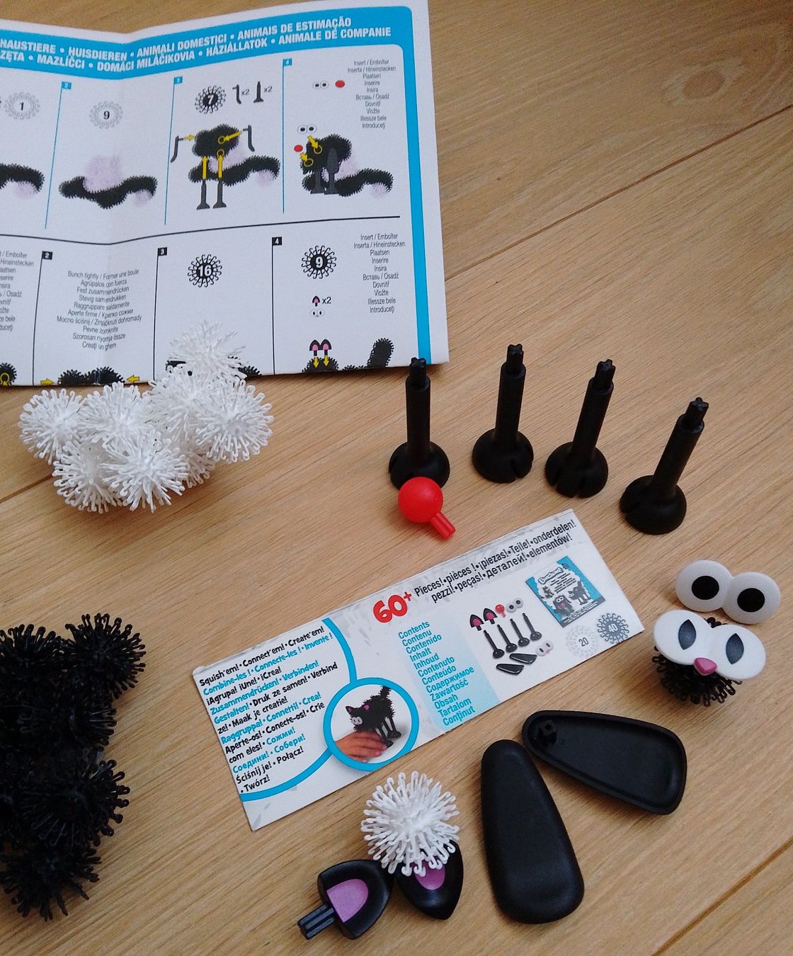 Kit bricolage: Bunchems Pets Animaux 60+ Teile – Usato da Wohlen AG venduto da salamanderspielwaren 2