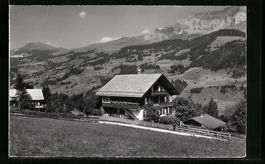 Adelboden, Pension Helenenheim mit Elsig