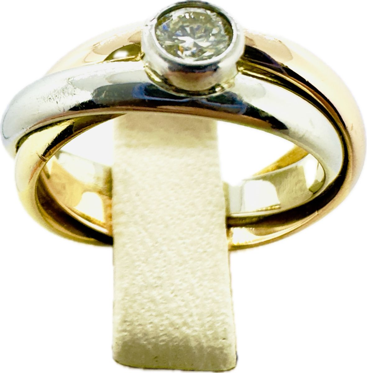 Ringe: 750/18 Karat Gold Ring mit 028 CtBrillant – Gebraucht aus Murg von MTGold 1